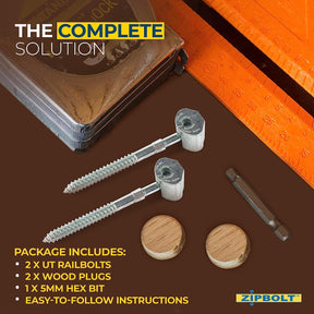 Zipbolt UT Railbolt