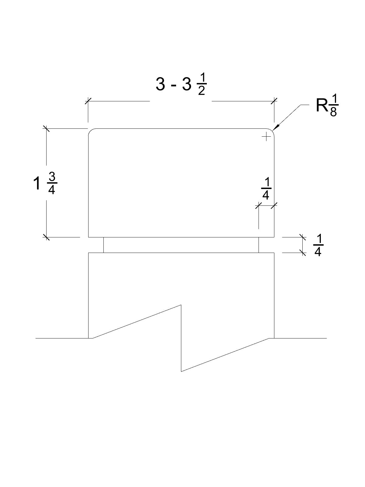 X Line™ Newel Post
