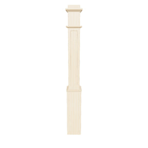 Box Newel 4191RP - Raised Panel (6-1/4")