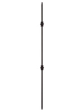 Iron Baluster 9007 - 1/2" Square - Double Knuckle