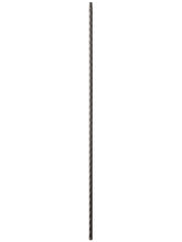 Iron Baluster 9020 - 9/16" Hammered Edge - Plain