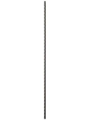 Iron Baluster 9020 - 9/16" Hammered Edge - Plain
