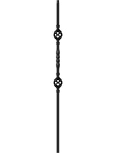 Mega Iron Baluster 9904 - 3/4" Square - Double Basket