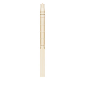 Bamboo Over the Post Newel