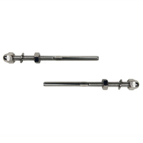 SteelX CC007 1/8" Cable Hardware - Hand Swage Threaded Stud Tensioner