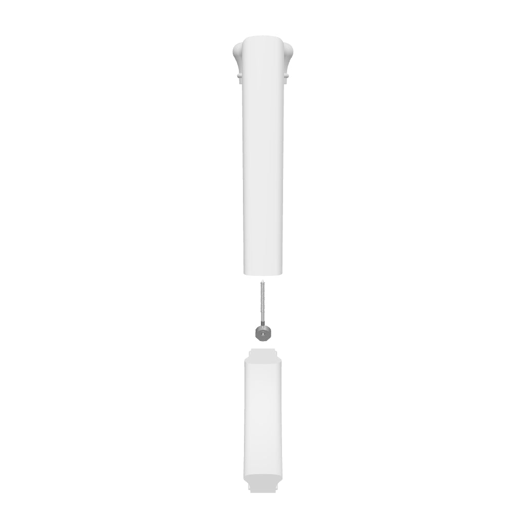 Fitting 88-2 - Straight Riser with Tandem Cap 2 Rise