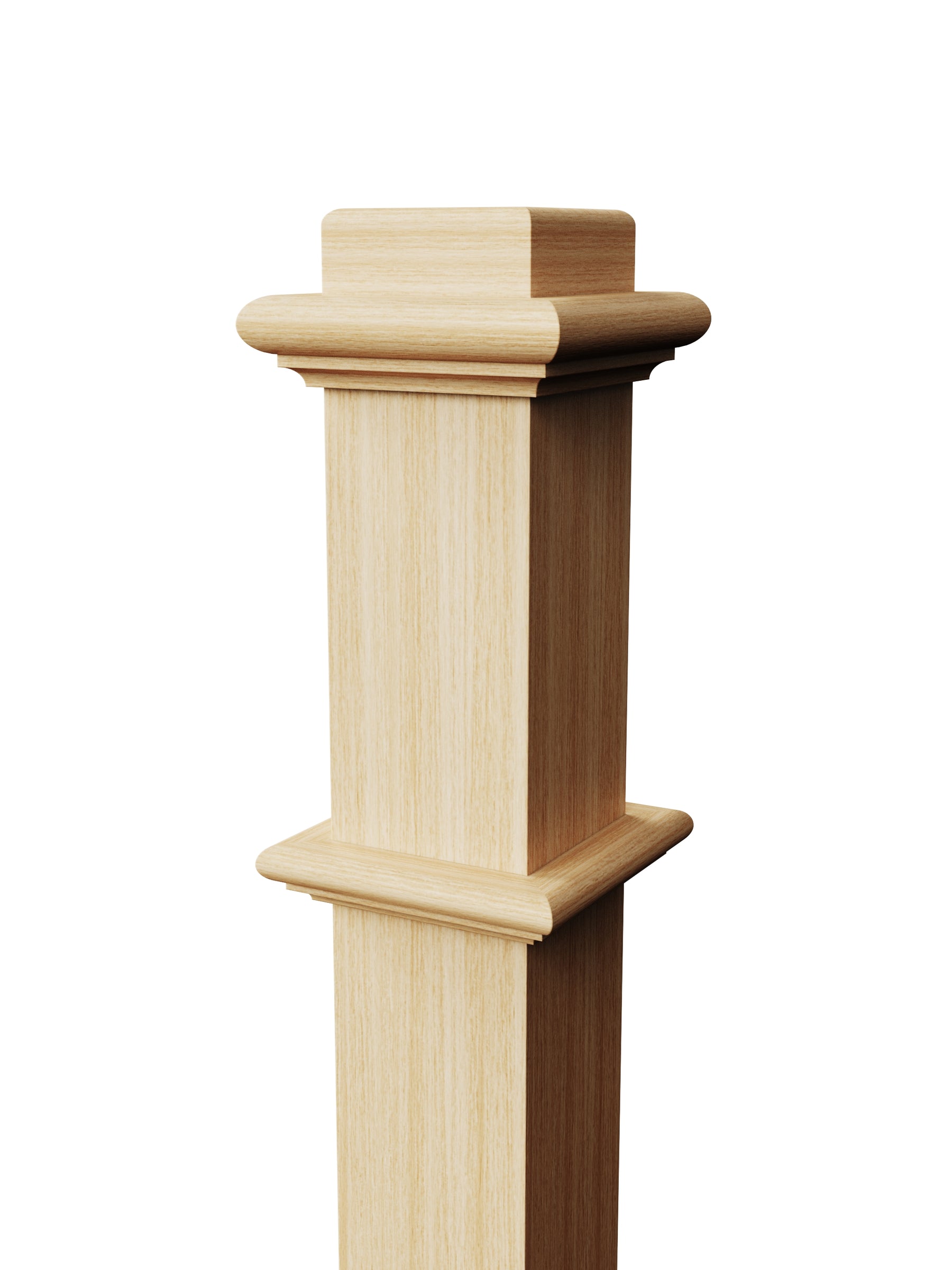 Box Newel 4176 - Adjustable Base (5")