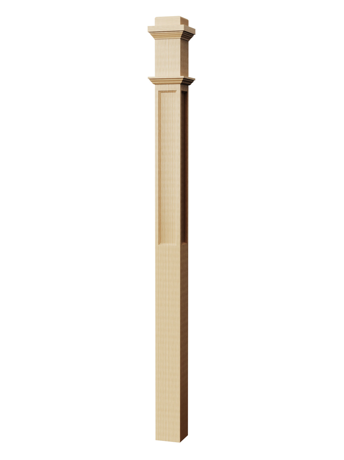 Box Newel 4075FP - Flat Panel (3-1/2")