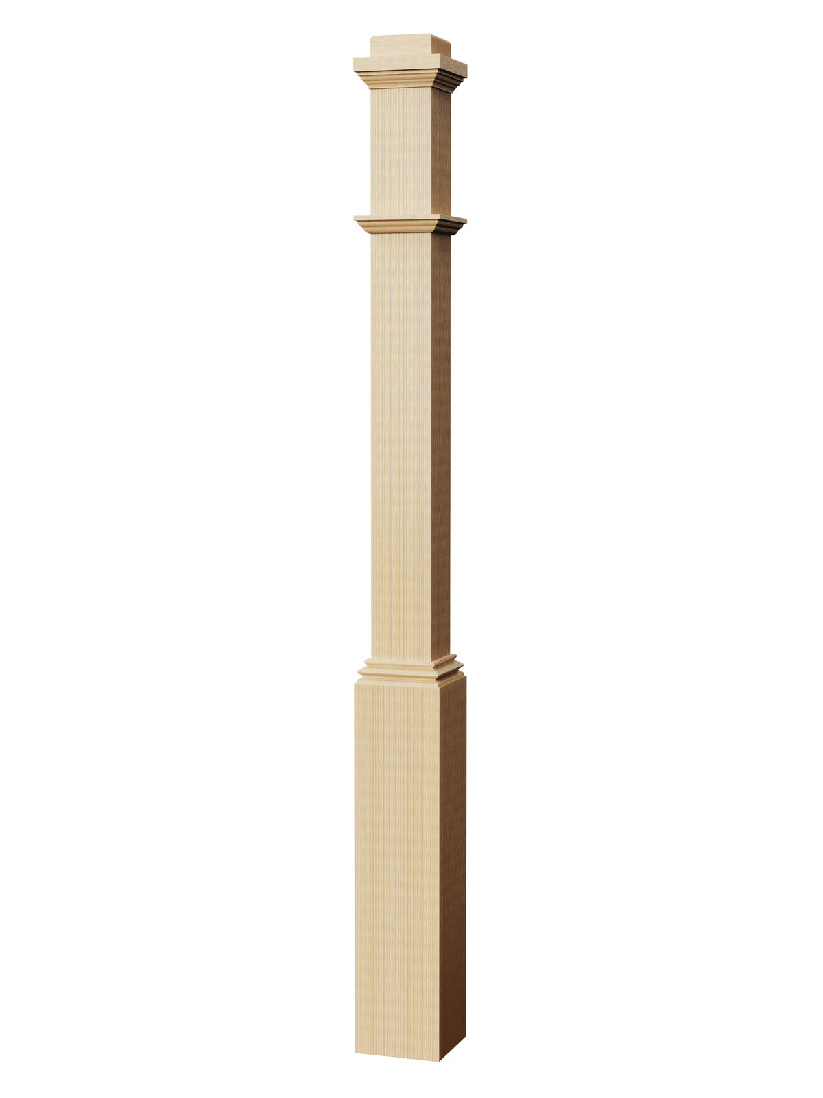 Box Newel 4076 - Adjustable Base (5")
