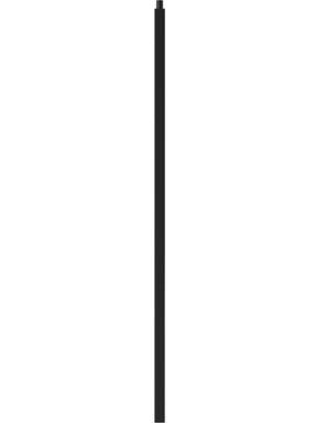 Iron Newel TN01 - 1-3/16" Square - Plain