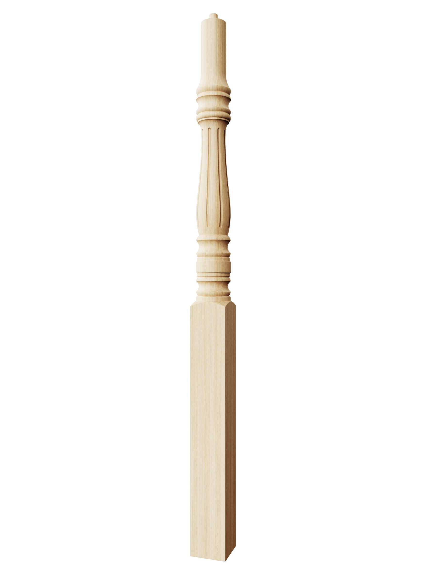 Williamsburg Over the Post Newel (Fluted)