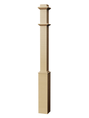 Box Newel 4176 - Adjustable Base (5")