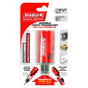 Diablo Bi-Metal Hole Saw