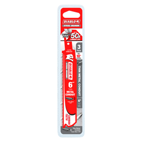 Diablo Steel Demon Carbide Blades for Thin Metal Conduit Cutting