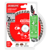 Diablo Diamond Turbo Cut-Off Discs for Masonry