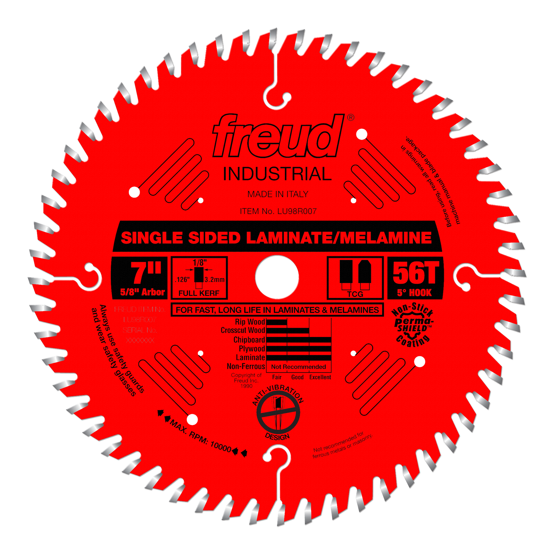 Freud Single Sided Laminate/Melamine Saw Blades
