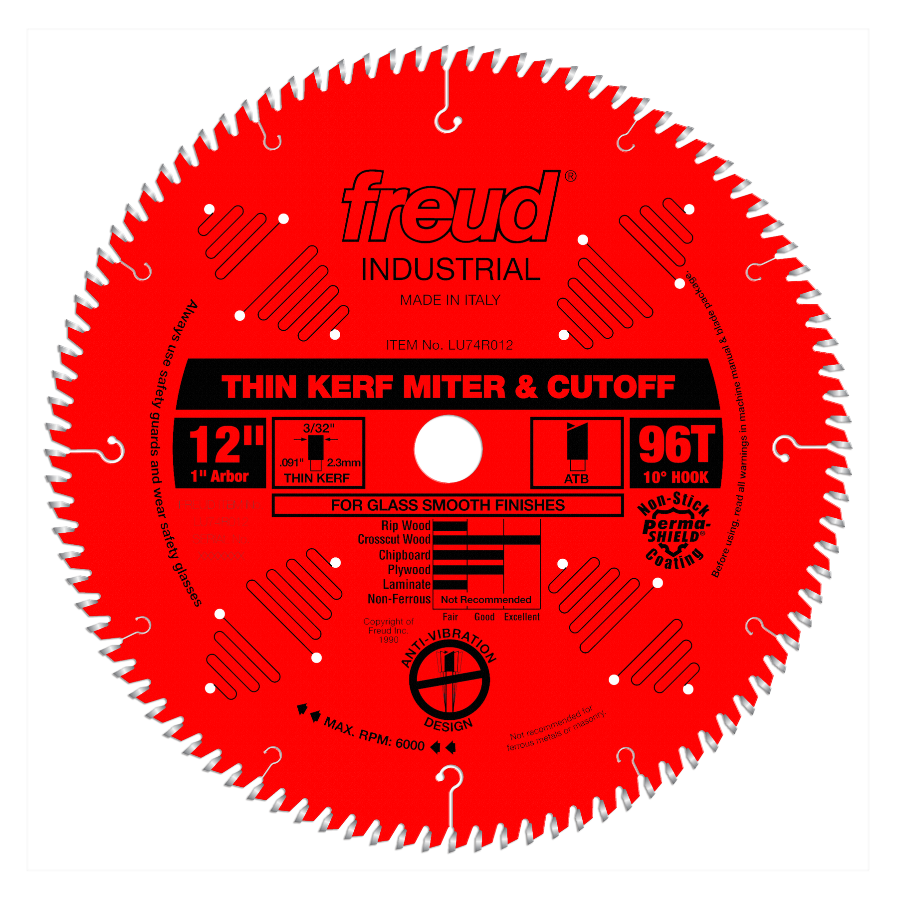 Freud Ultimate Cut-Off  (Thin Kerf) Saw Blades
