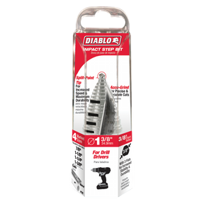 Diablo Impact Step Drill Bit