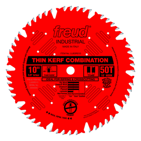 Freud Combination (Thin Kerf) Saw Blades