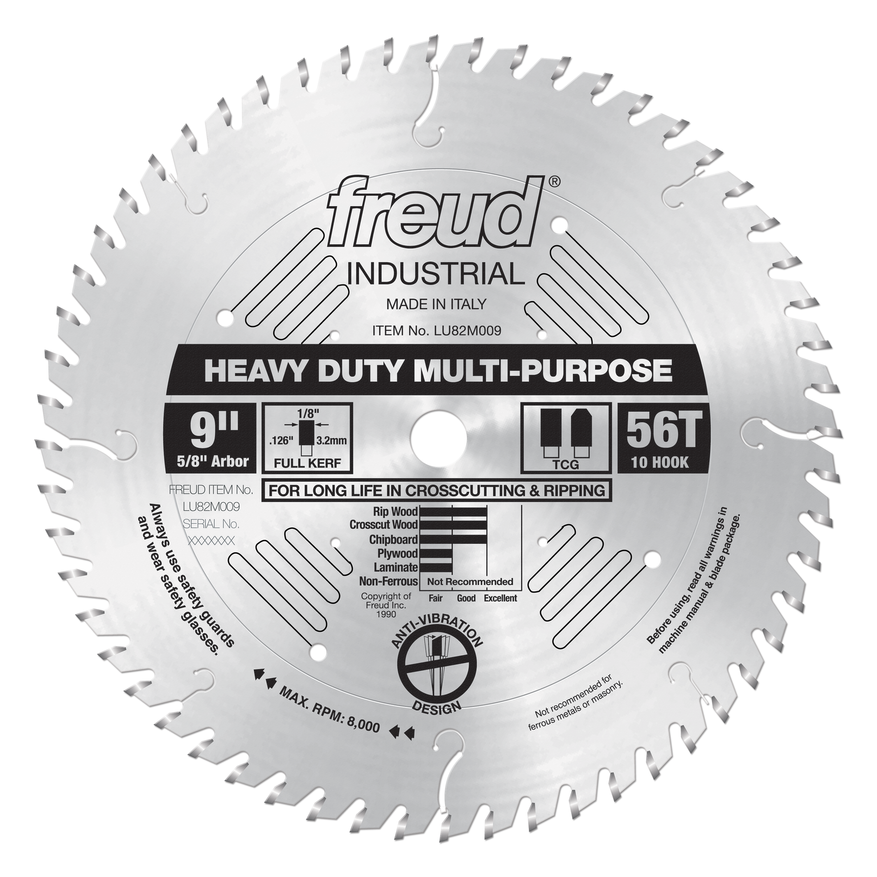 Freud Heavy Duty Multi-Purpose Saw Blades