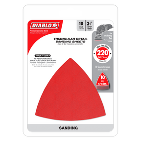 Diablo 3-1/8 in. Oscillating Detail Triangle Sanding Sheets