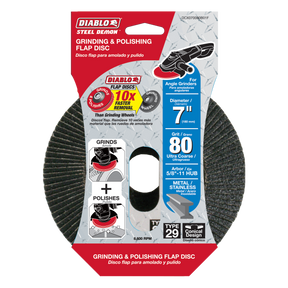 Diablo Steel Demon Corner-Edge Flap Disc