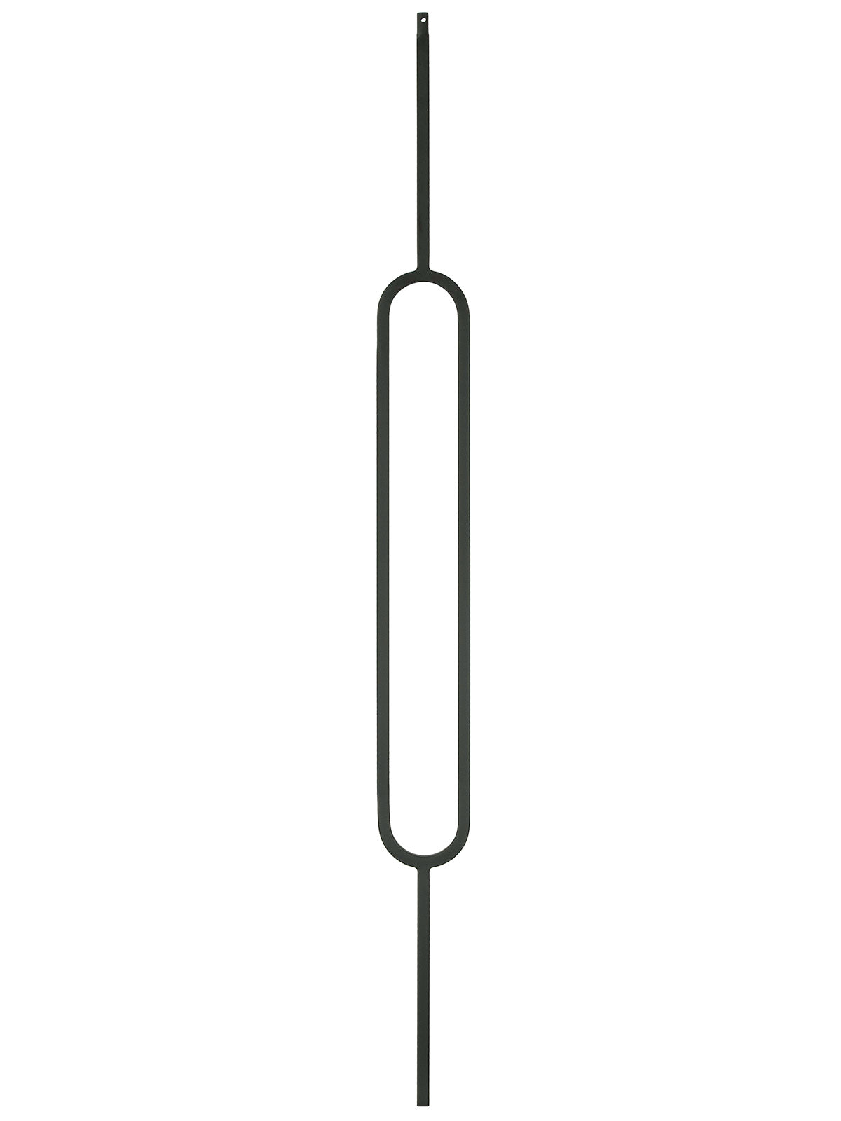 Iron Baluster 9088XL - 1/2" Square - 24" Oval