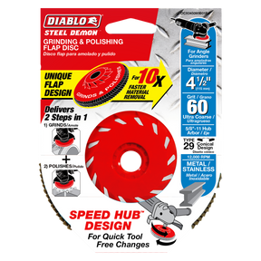 Diablo Steel Demon Corner-Edge Flap Disc