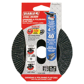 Diablo Steel Demon Corner-Edge Flap Disc