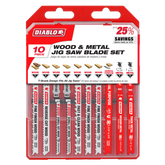 Diablo T-Shank Jig Saw Blade Set for Wood & Metal