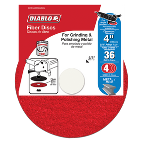 Diablo Fiber Disc, Aluminum Oxide