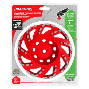 Diablo Diamond Cup Wheel for Masonry