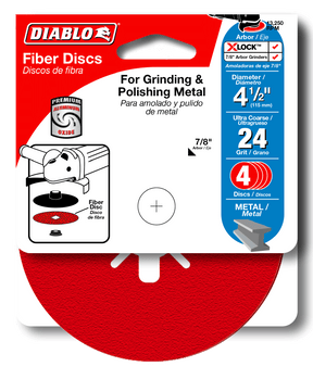 Diablo Fiber Disc, Aluminum Oxide