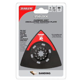 Diablo Starlock Carbide Grit Oscillating Sanding Plate