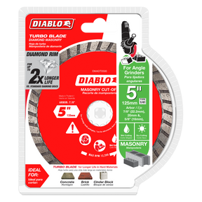 Diablo Diamond Turbo Cut-Off Discs for Masonry