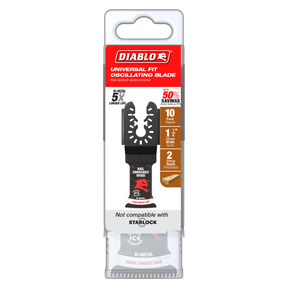 Diablo Bi-Metal Oscillating Blades for Clean Wood