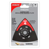 Diablo Starlock Carbide Grit Oscillating Sanding Plate