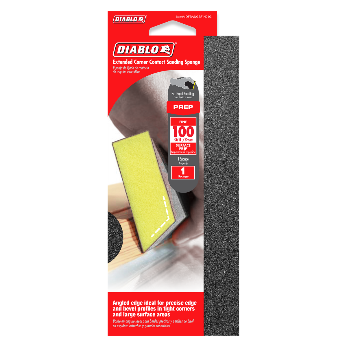 Diablo Extended Corner Contact Sanding Sponge