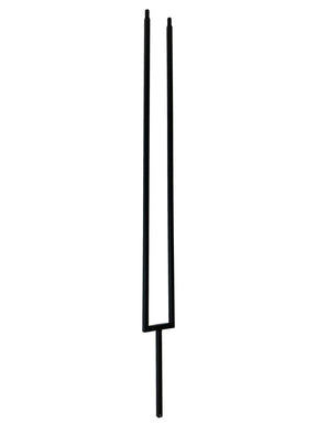 Iron Baluster 9096 - 1/2" Square - Split Rectangle