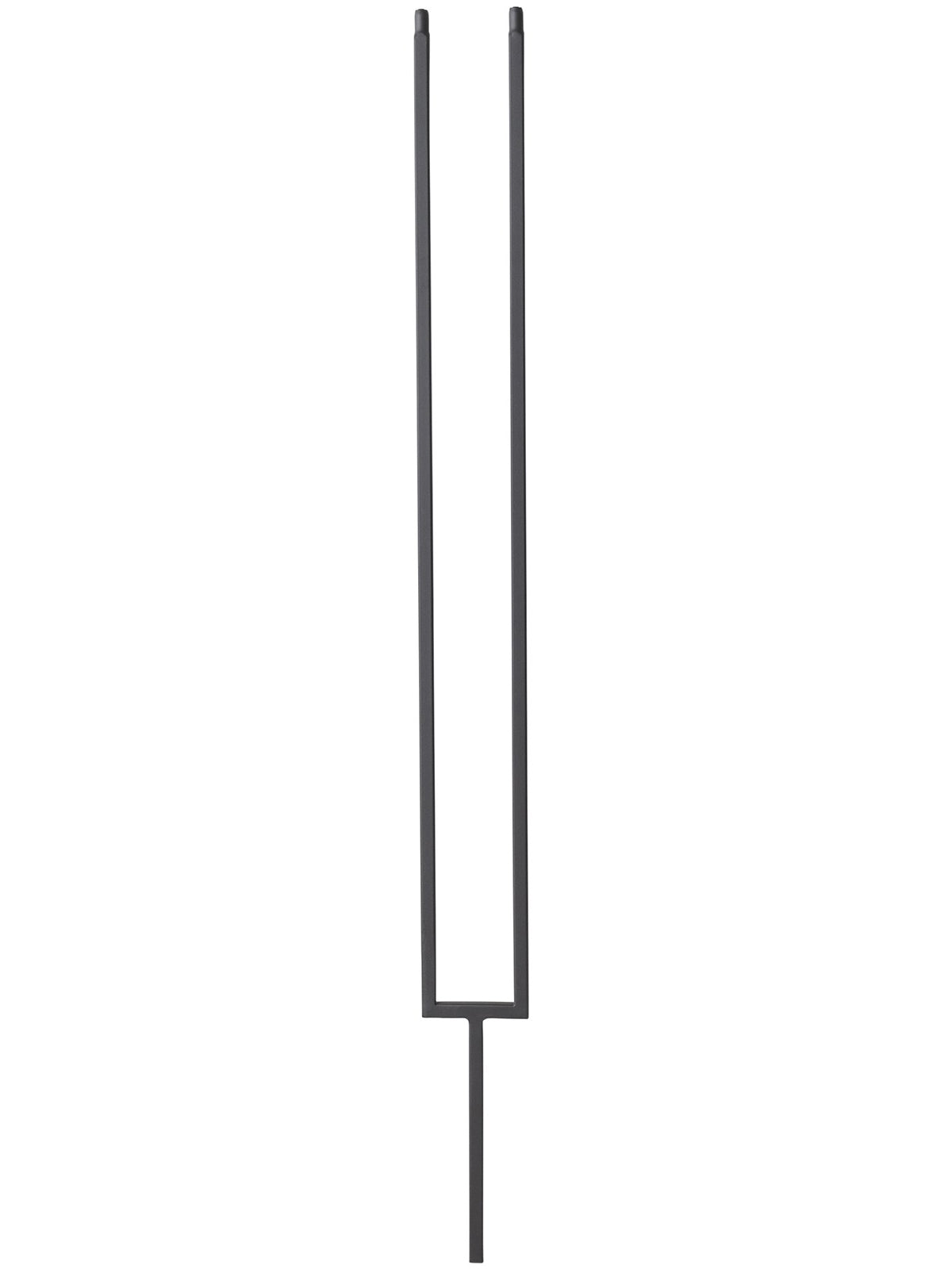 Iron Baluster 9096 - 1/2" Square - Split Rectangle