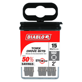 Diablo Square Drive Bits