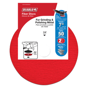 Diablo Fiber Disc, Aluminum Oxide