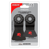 Diablo High Carbon Steel Oscillating Scraper Set for Adhesive Removal
