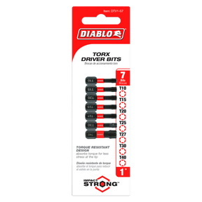 Diablo Torx Drive Bits